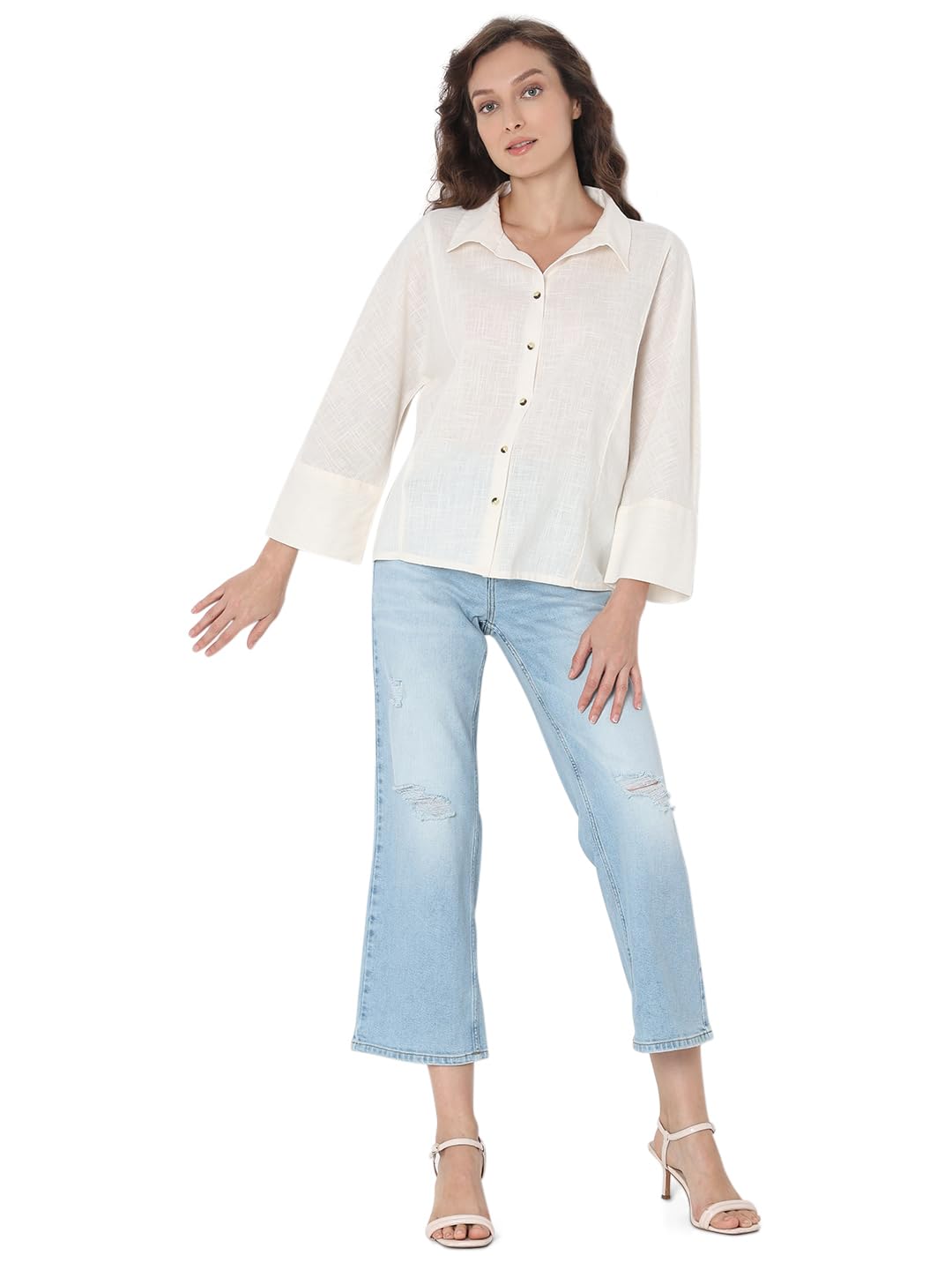 Women's Cotton Regular Fit Shirt - Image 12