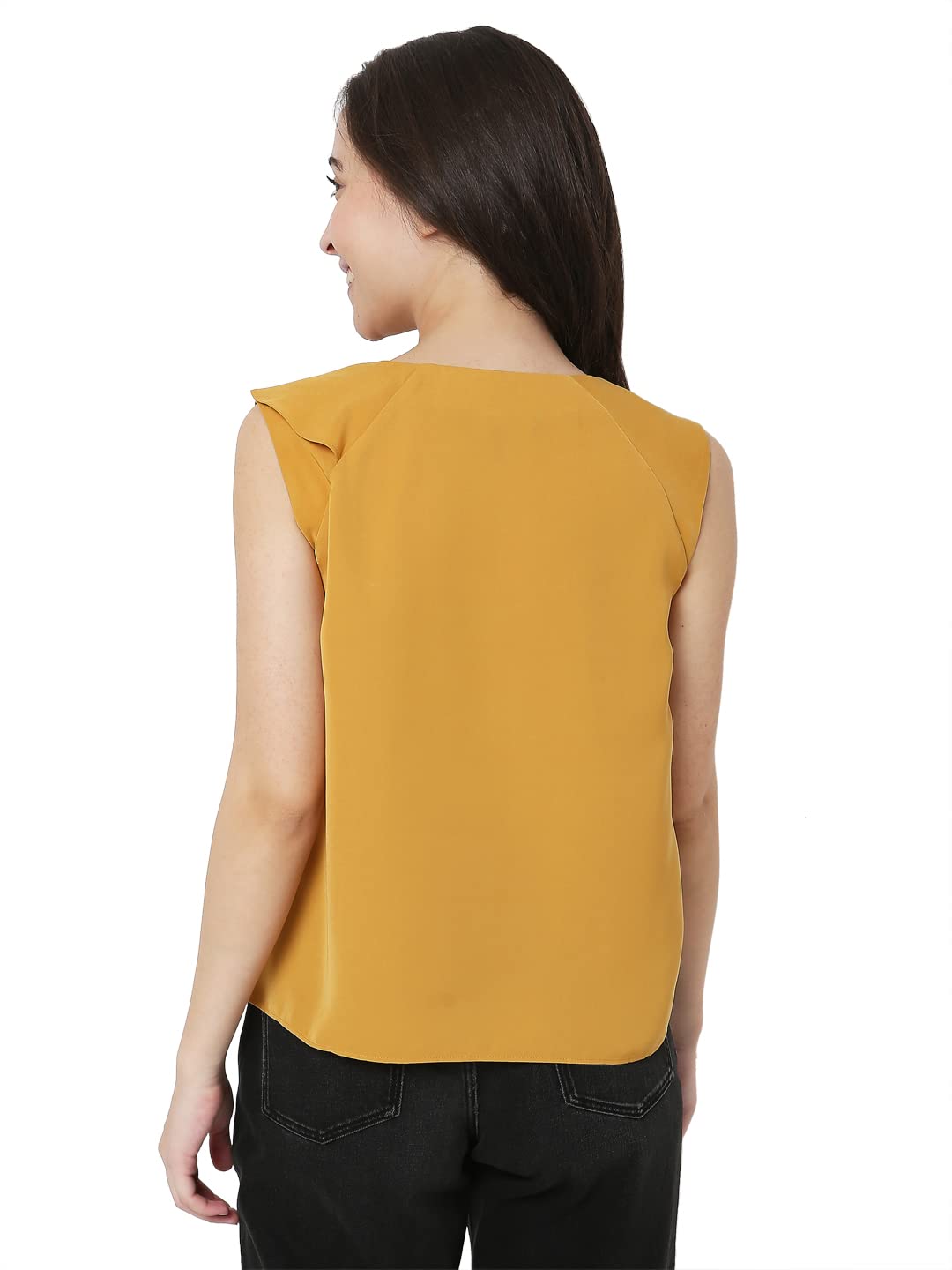 Women's Polyester Regular Fit Stylised Top - Image 4