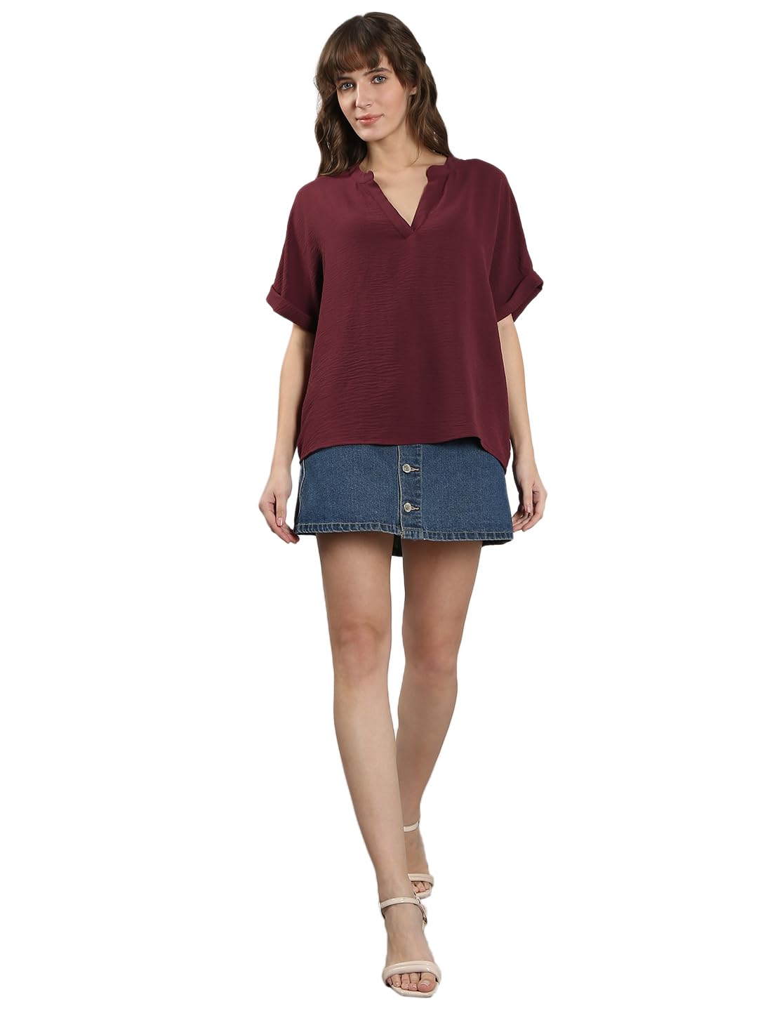 Women's Polyester Regular Fit T-Shirt - Image 5