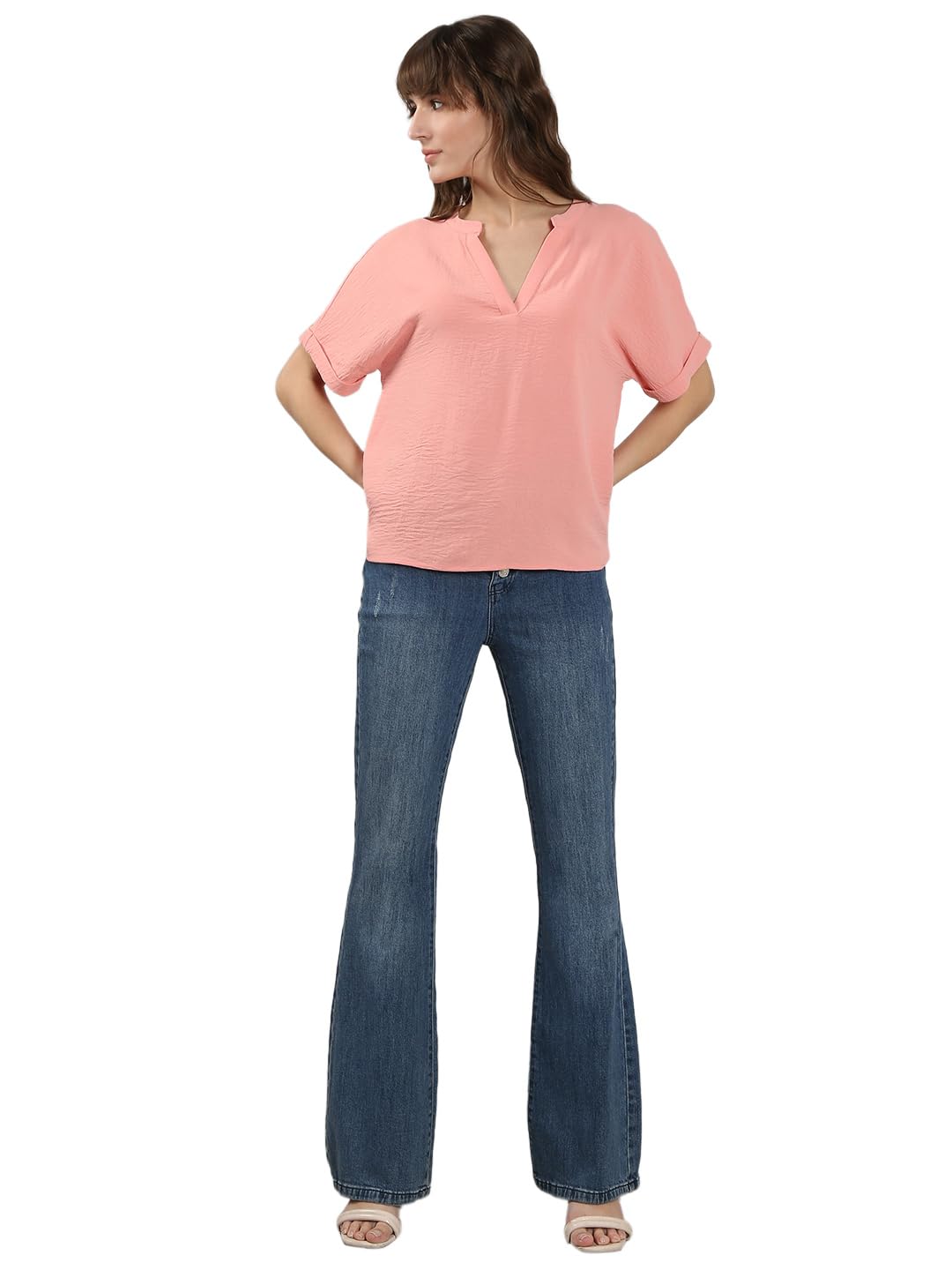 Women's Polyester Regular Fit T-Shirt - Image 24