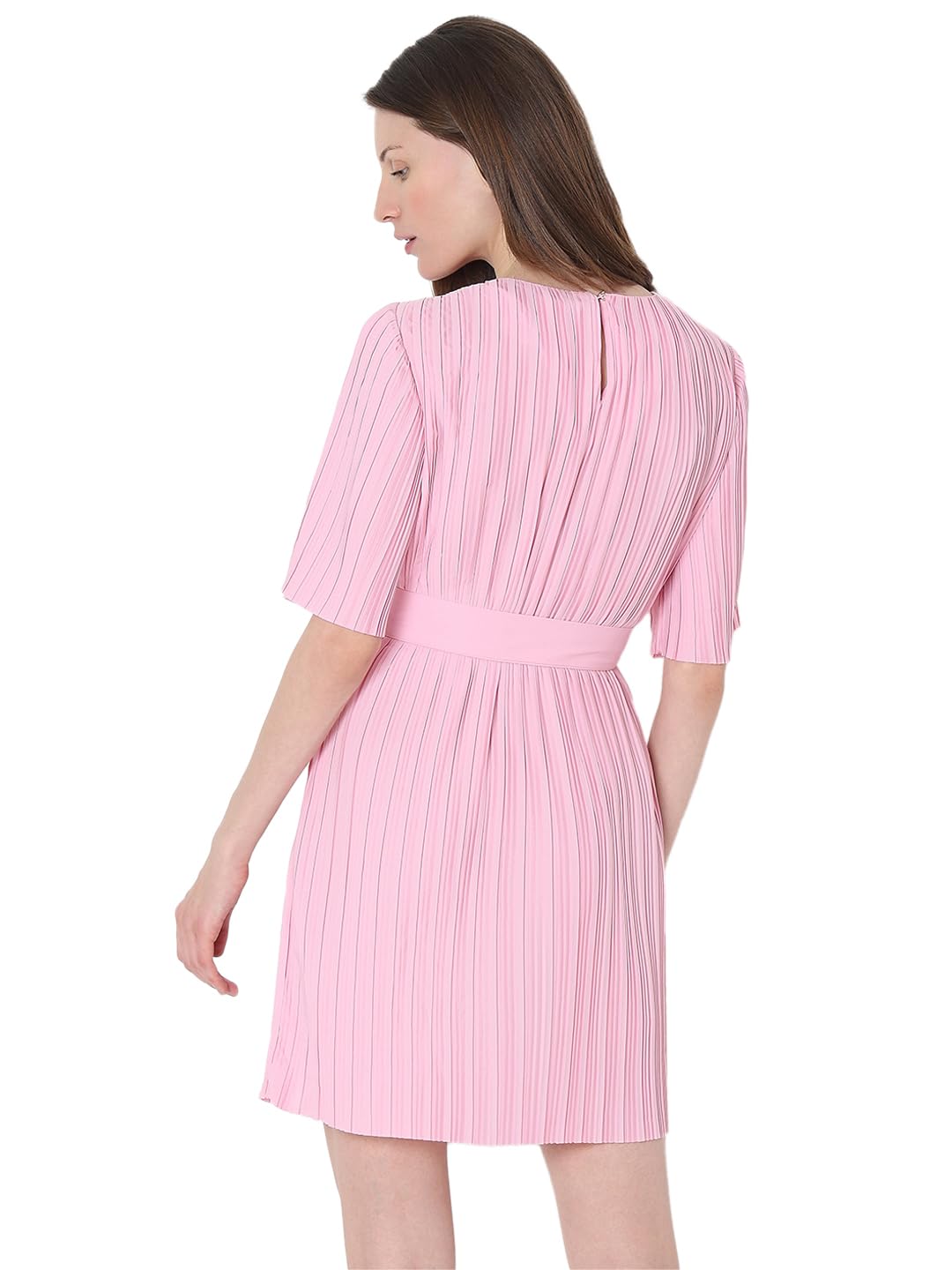 Women's Polyester Shift Above The Knee Dress - Image 4
