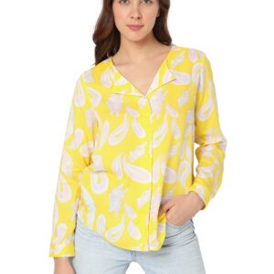 Women's Slim Fit Collar Neck Shirt