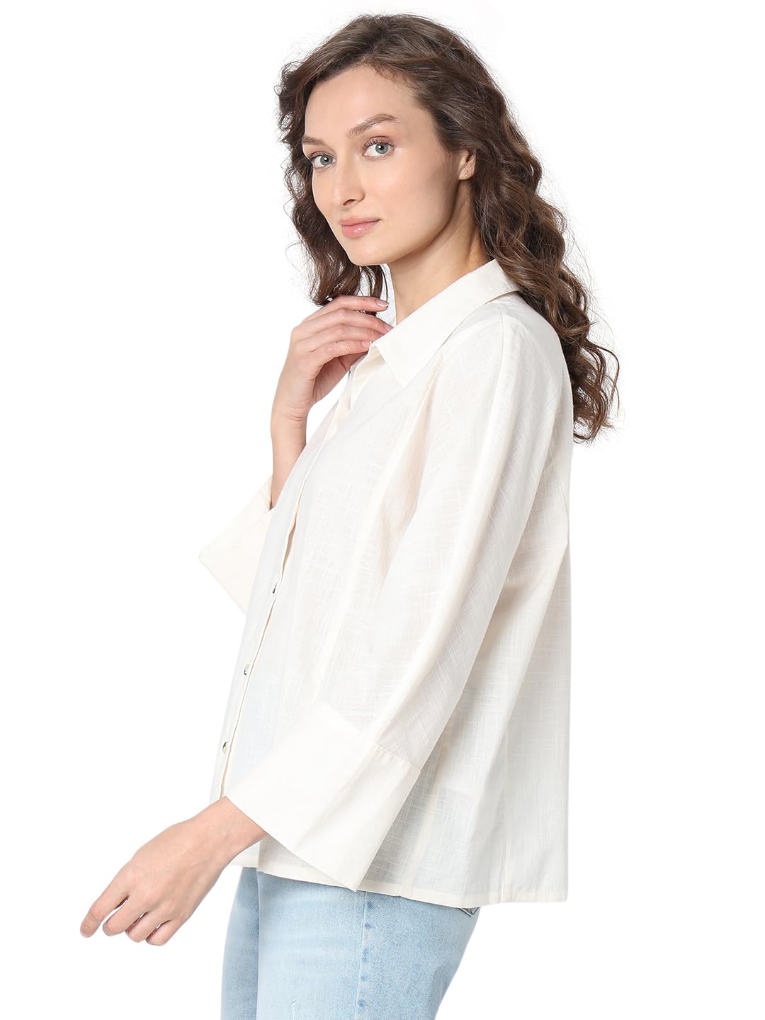 Women's Cotton Regular Fit Shirt - Image 10