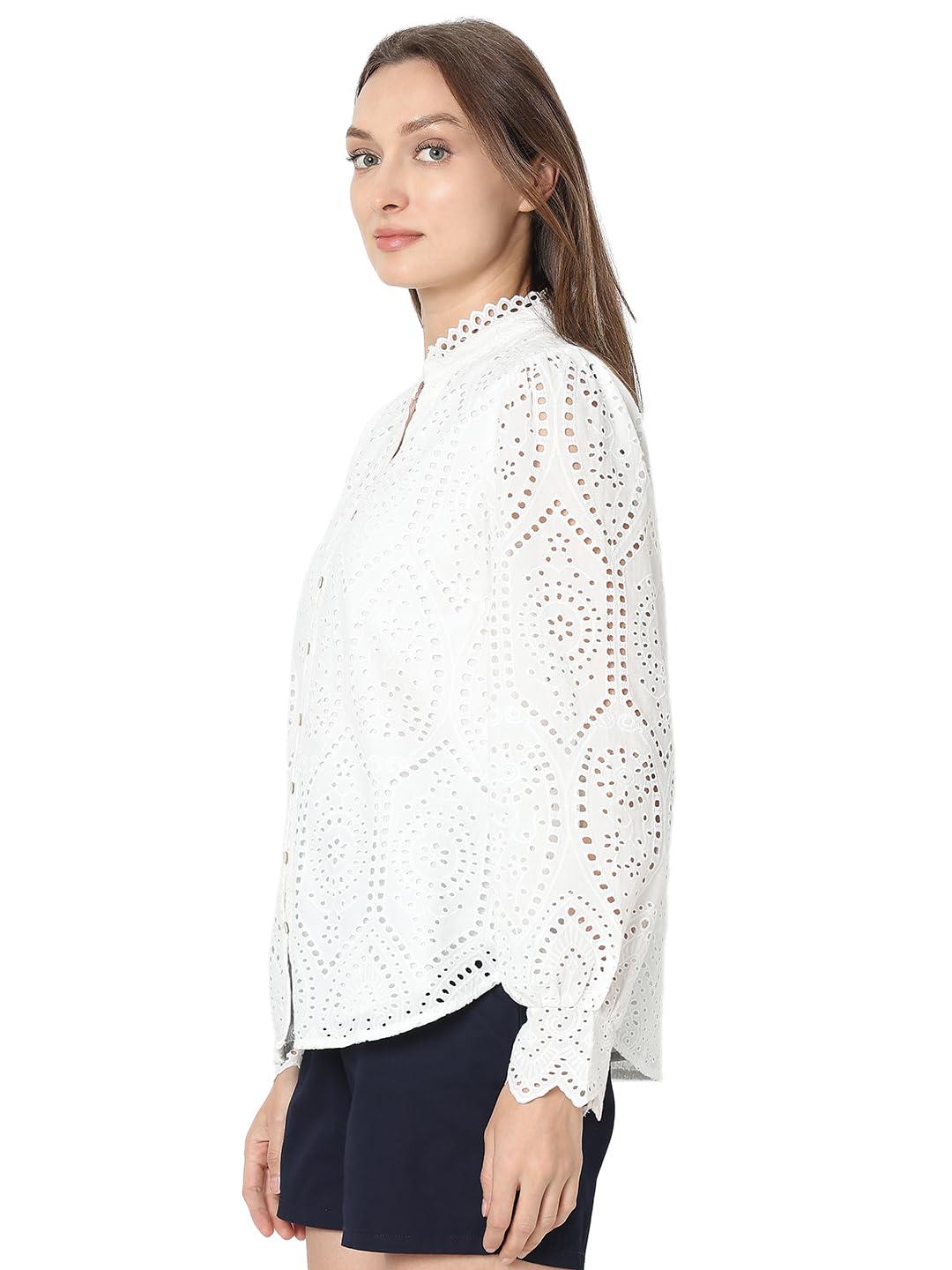Women's Cotton Regular Fit Shirt - Image 3