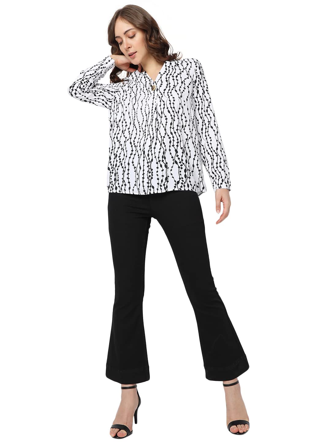 Women's Rayon Blend Regular Fit Top - Image 5