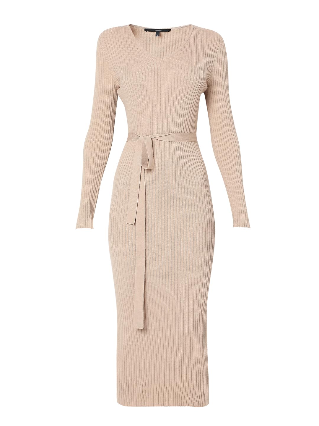 Women's Bodycon Beige Dress - Image 7