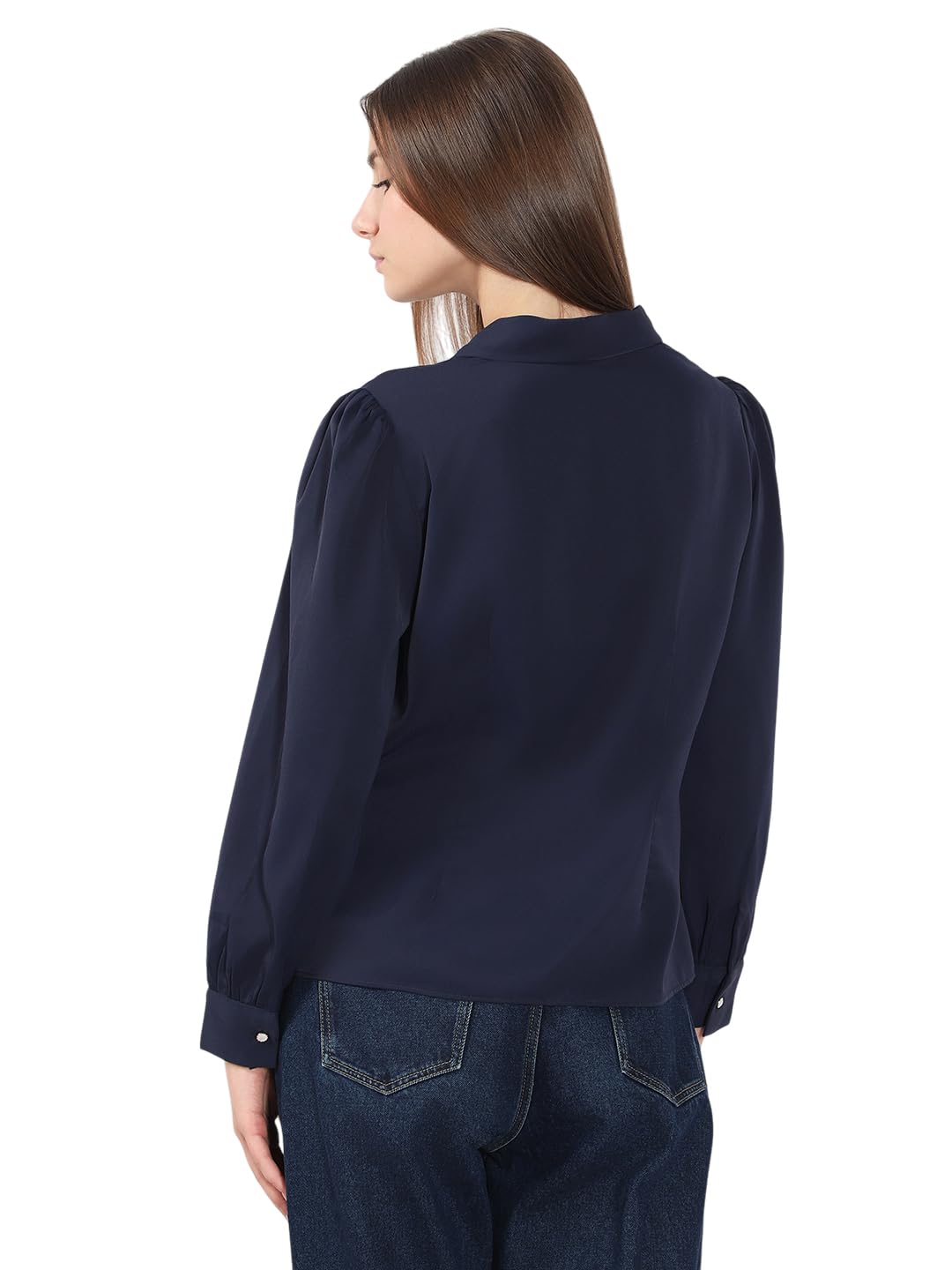 Women's Solid Regular Fit Shirt - Image 18