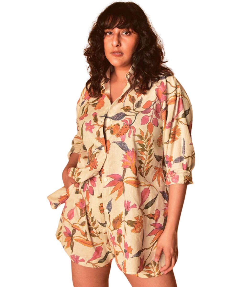 Women's Rayon Floral Co-Ord Set