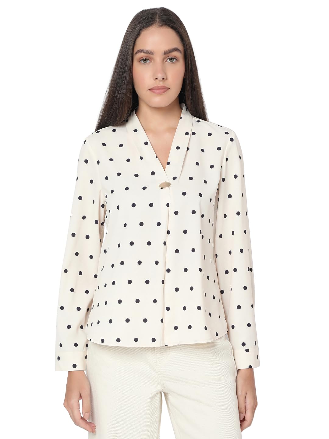 Women's Printed Regular Fit T-Shirt