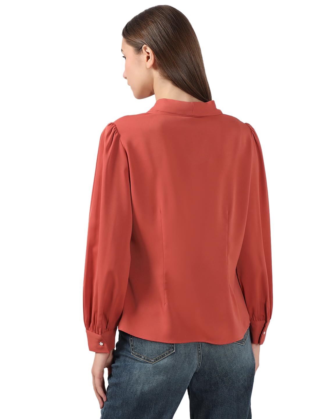 Women's Solid Regular Fit Shirt - Image 11