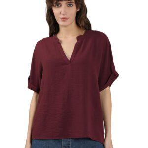 Women's Polyester Regular Fit T-Shirt
