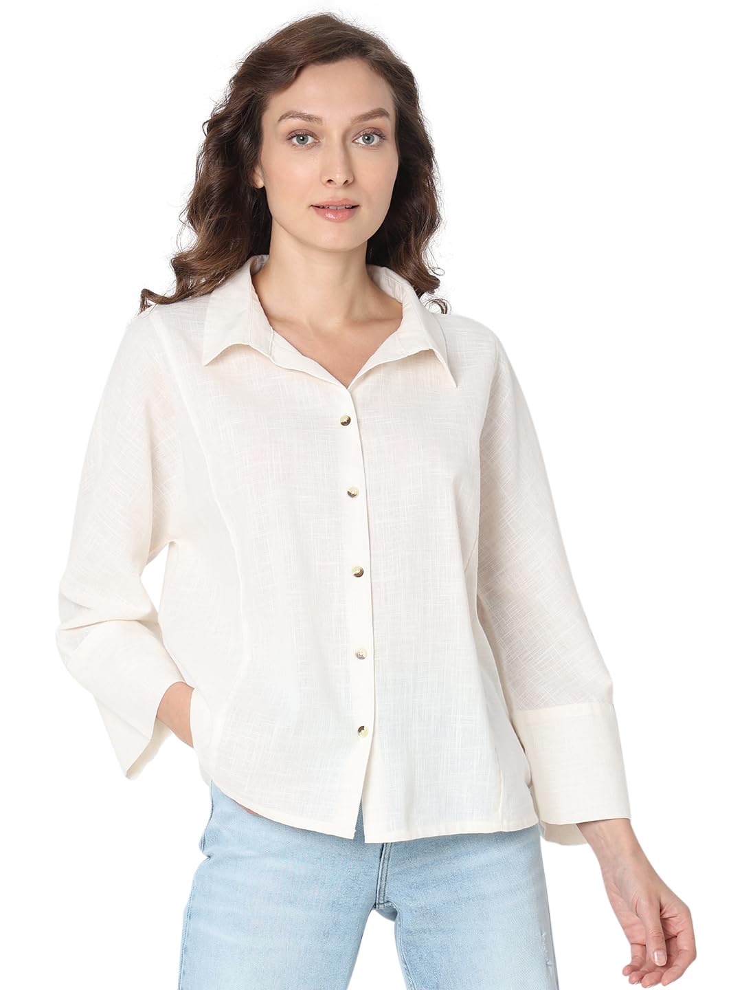 Women's Cotton Regular Fit Shirt - Image 8