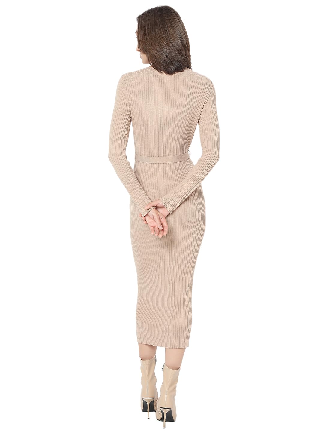 Women's Rayon Bodycon Midi Dress - Image 4