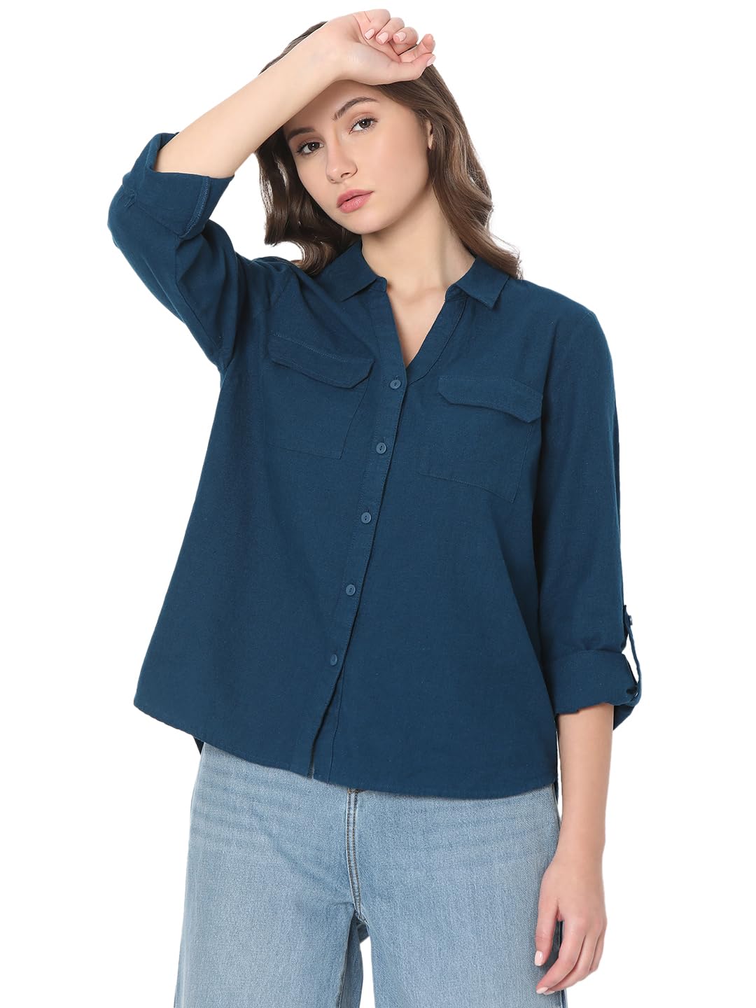 Women's Linen Regular Fit Shirt