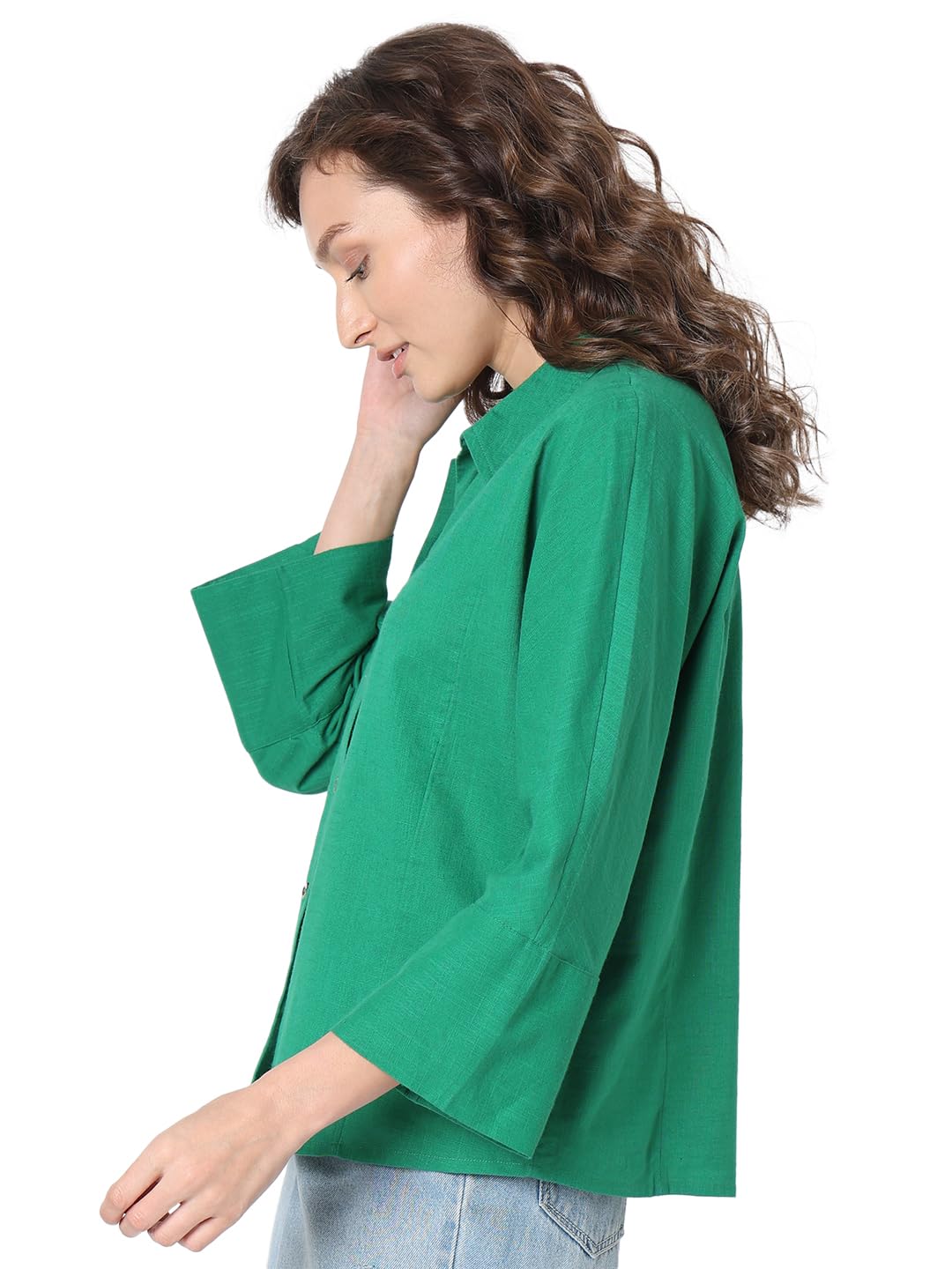 Women's Cotton Regular Fit Shirt - Image 3