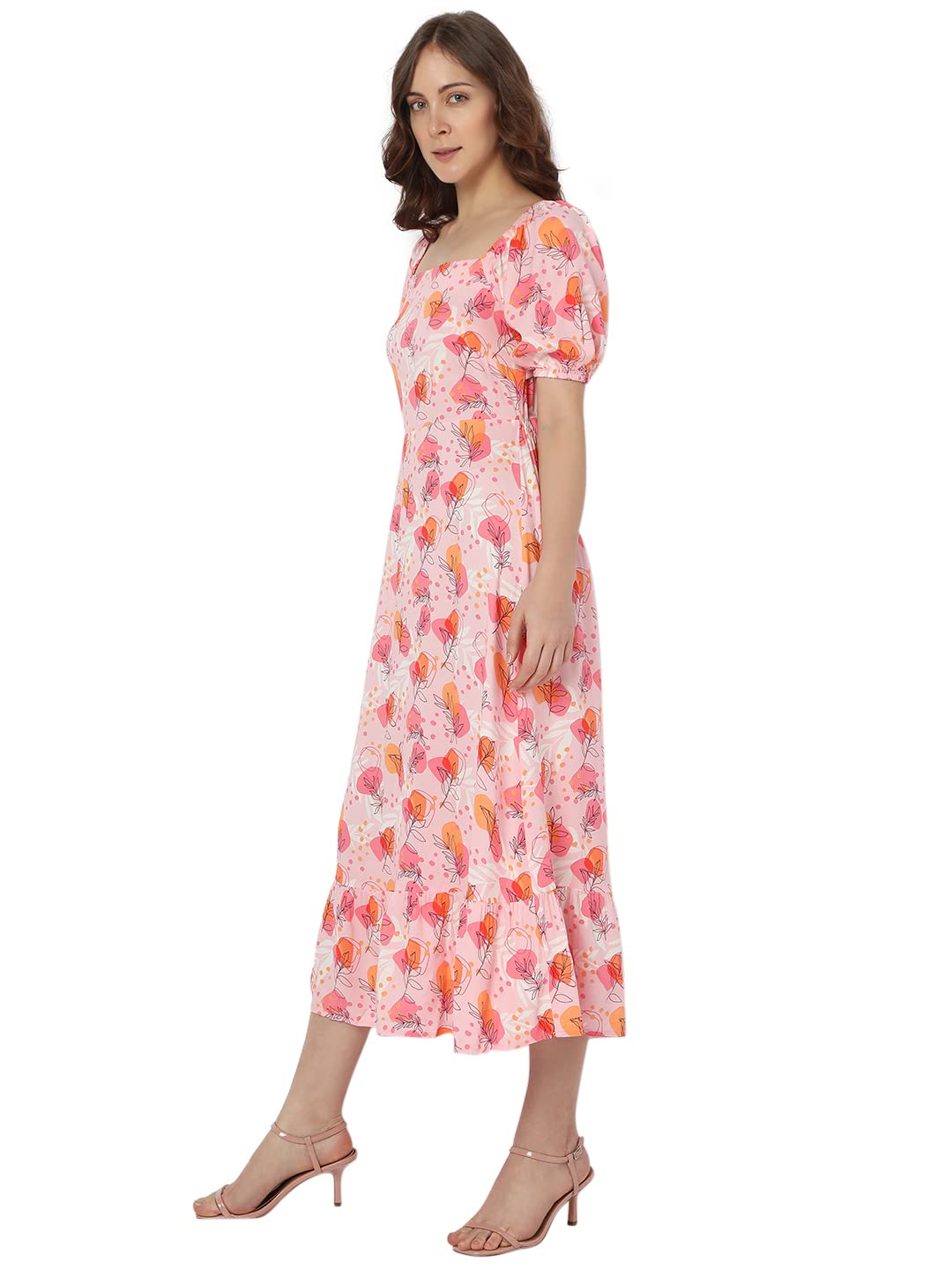 Women's Maxi Viscose A-Line Dress - Image 3