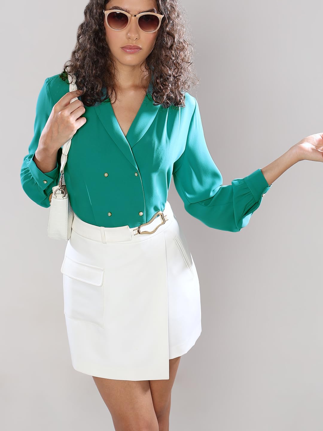 Women's Polyester Regular Fit T-Shirt - Image 34