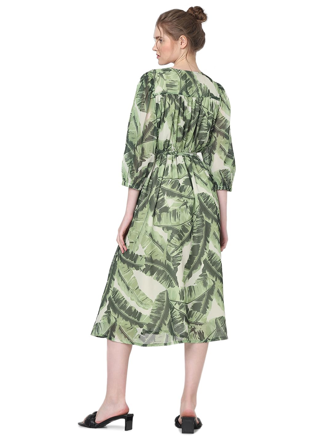 Women's Below The Knee Dress - Image 4