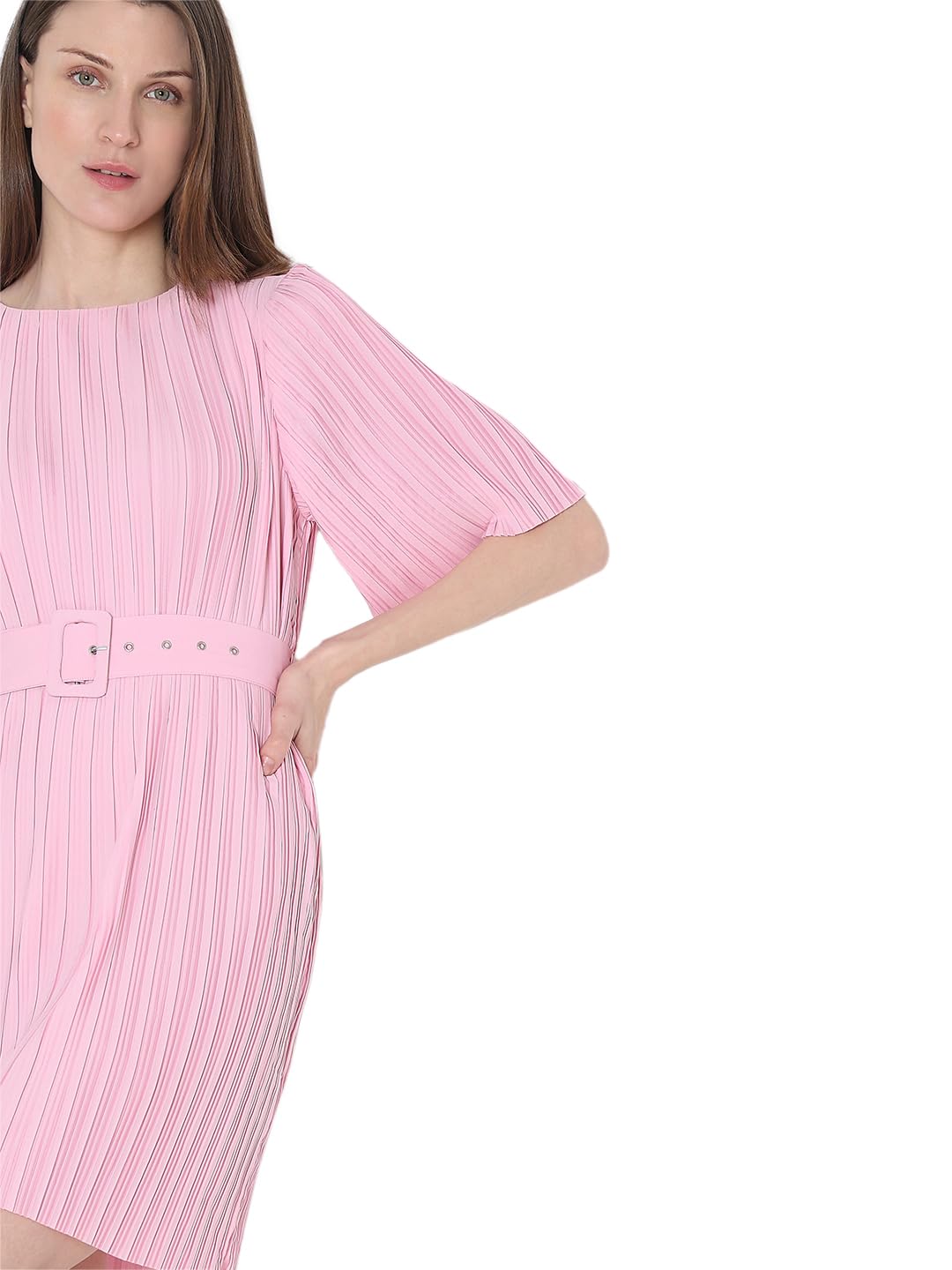 Women's Polyester Shift Above The Knee Dress - Image 6