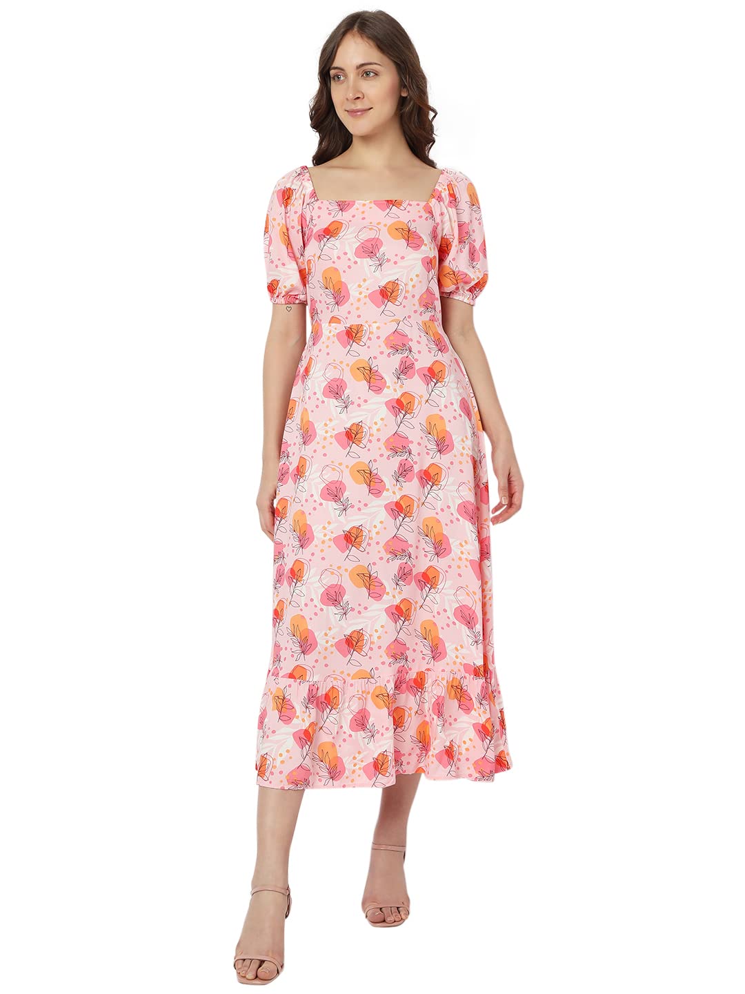 Women's Maxi Viscose A-Line Dress