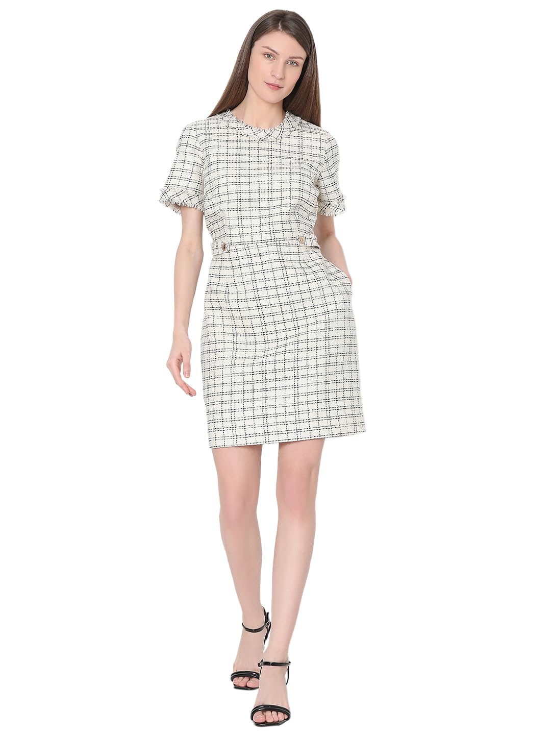 Women's Polyester Shift Above The Knee Dress - Image 5