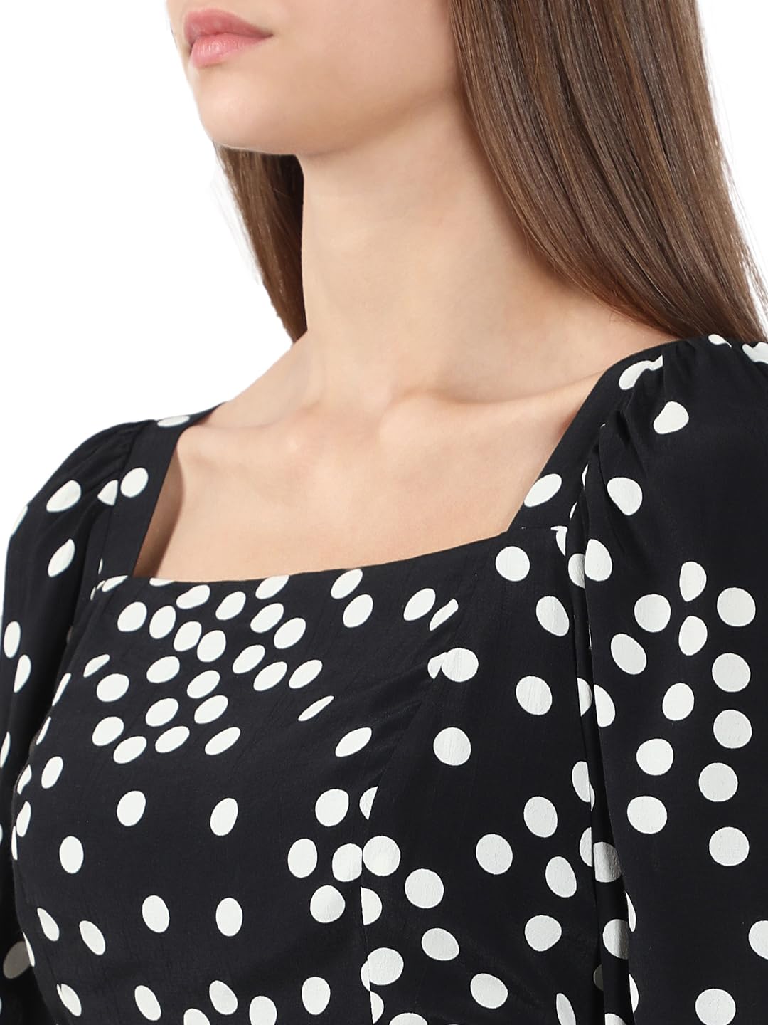 Women's Rayon A-Line Midi Dress - Image 6