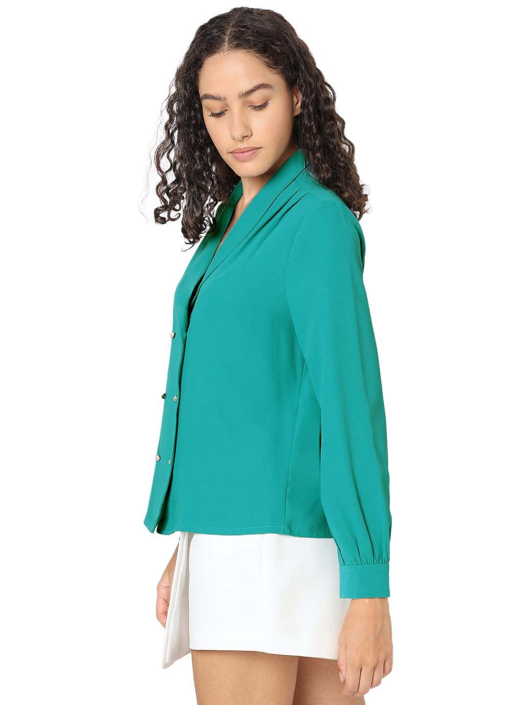 Women's Polyester Regular Fit T-Shirt - Image 35