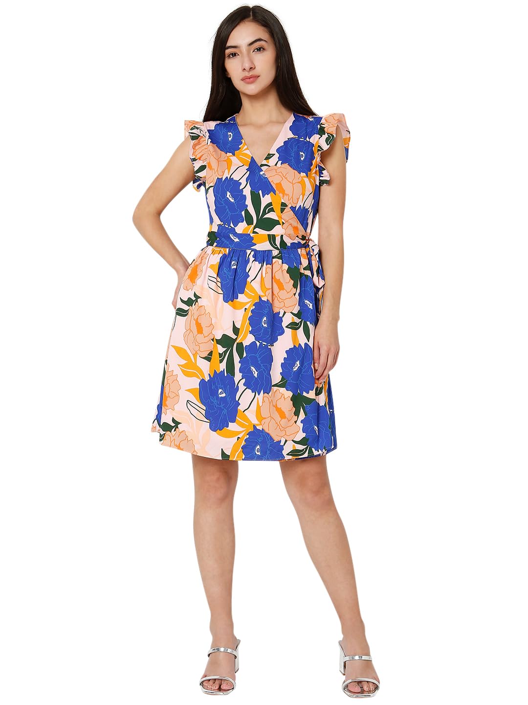 Women's Polyester A-Line Knee-Length Dress - Image 4