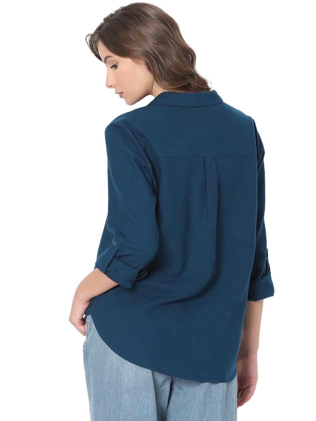 Women's Linen Regular Fit Shirt - Image 4