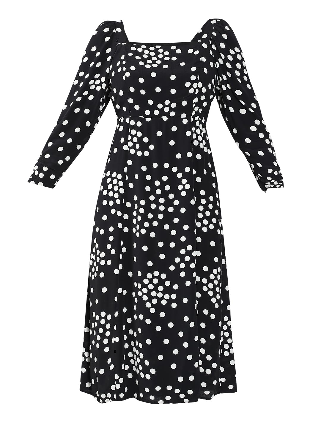 Women's Rayon A-Line Midi Dress - Image 7