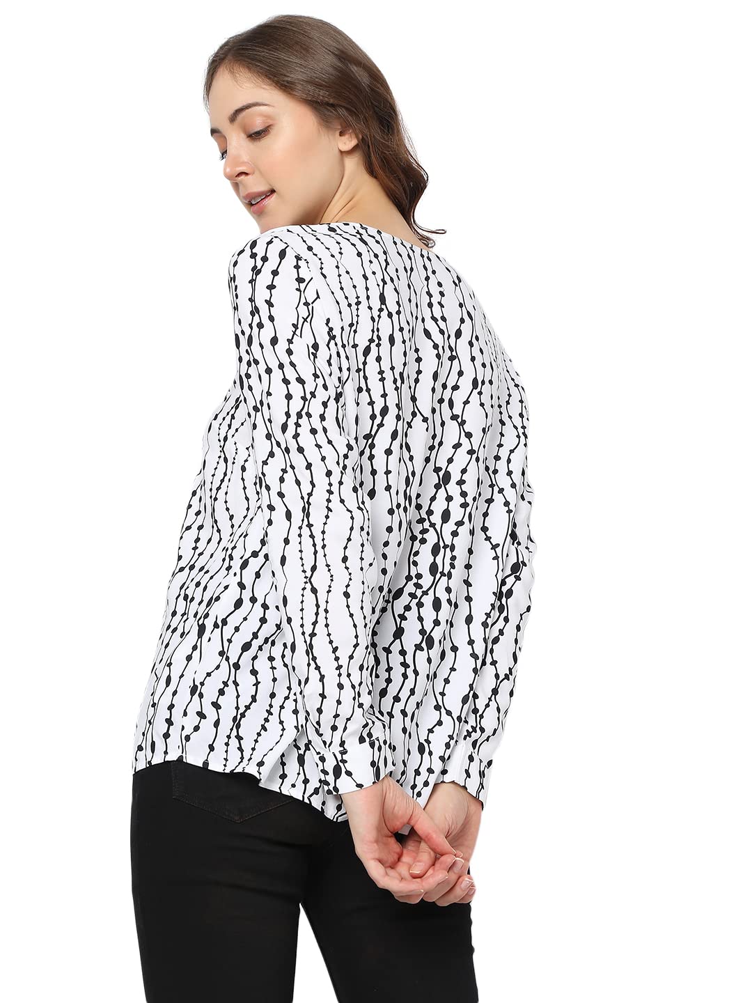 Women's Rayon Blend Regular Fit Top - Image 4