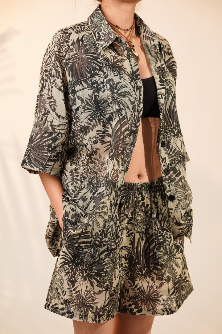 Women's Rayon Floral Co-Ord Set - Image 9