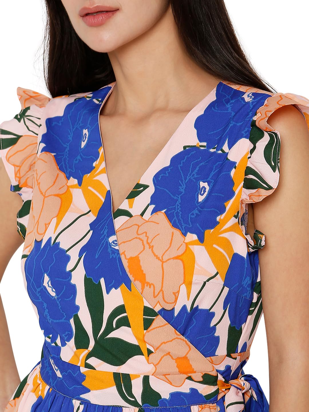 Women's Polyester A-Line Knee-Length Dress - Image 5