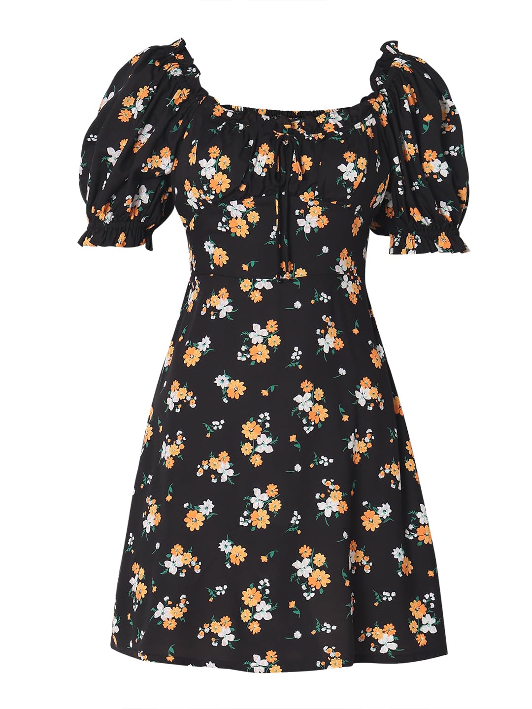 Women's Rayon Fit and Flare Mini Dress - Image 7