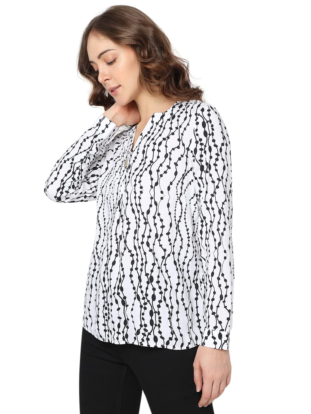 Women's Rayon Blend Regular Fit Top - Image 3