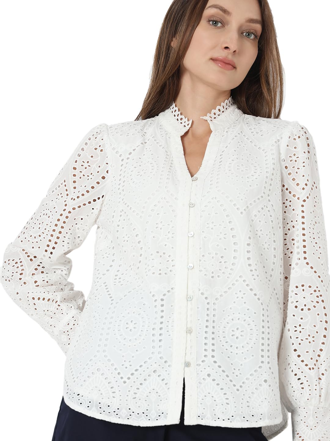 Women's Cotton Regular Fit Shirt - Image 6