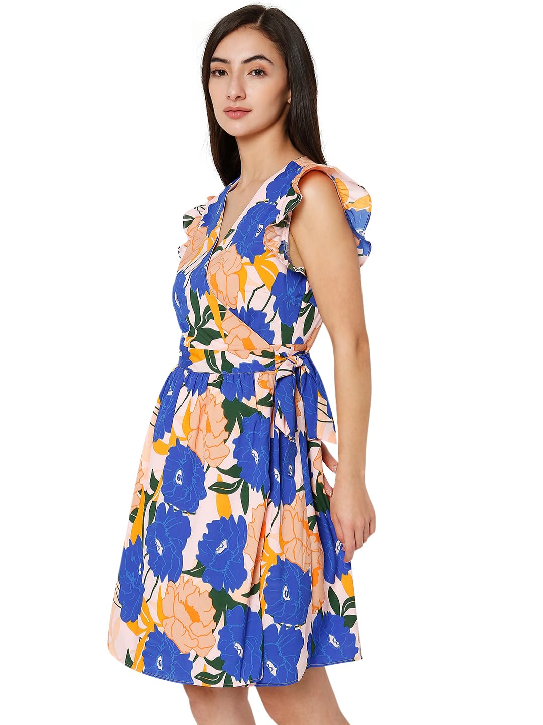 Women's Polyester A-Line Knee-Length Dress - Image 2