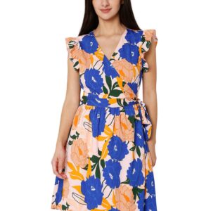 Women's Polyester A-Line Knee-Length Dress