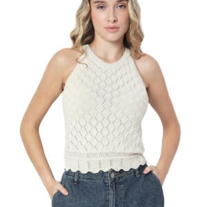 Women's Solid Regular Fit T-Shirt