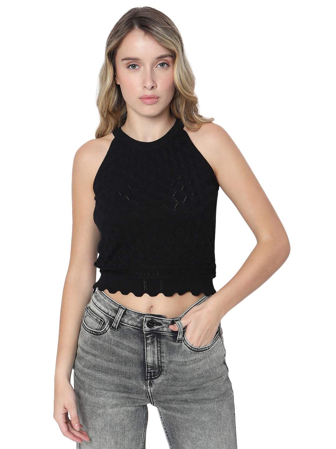 Women's Solid Regular Fit T-Shirt - Image 8