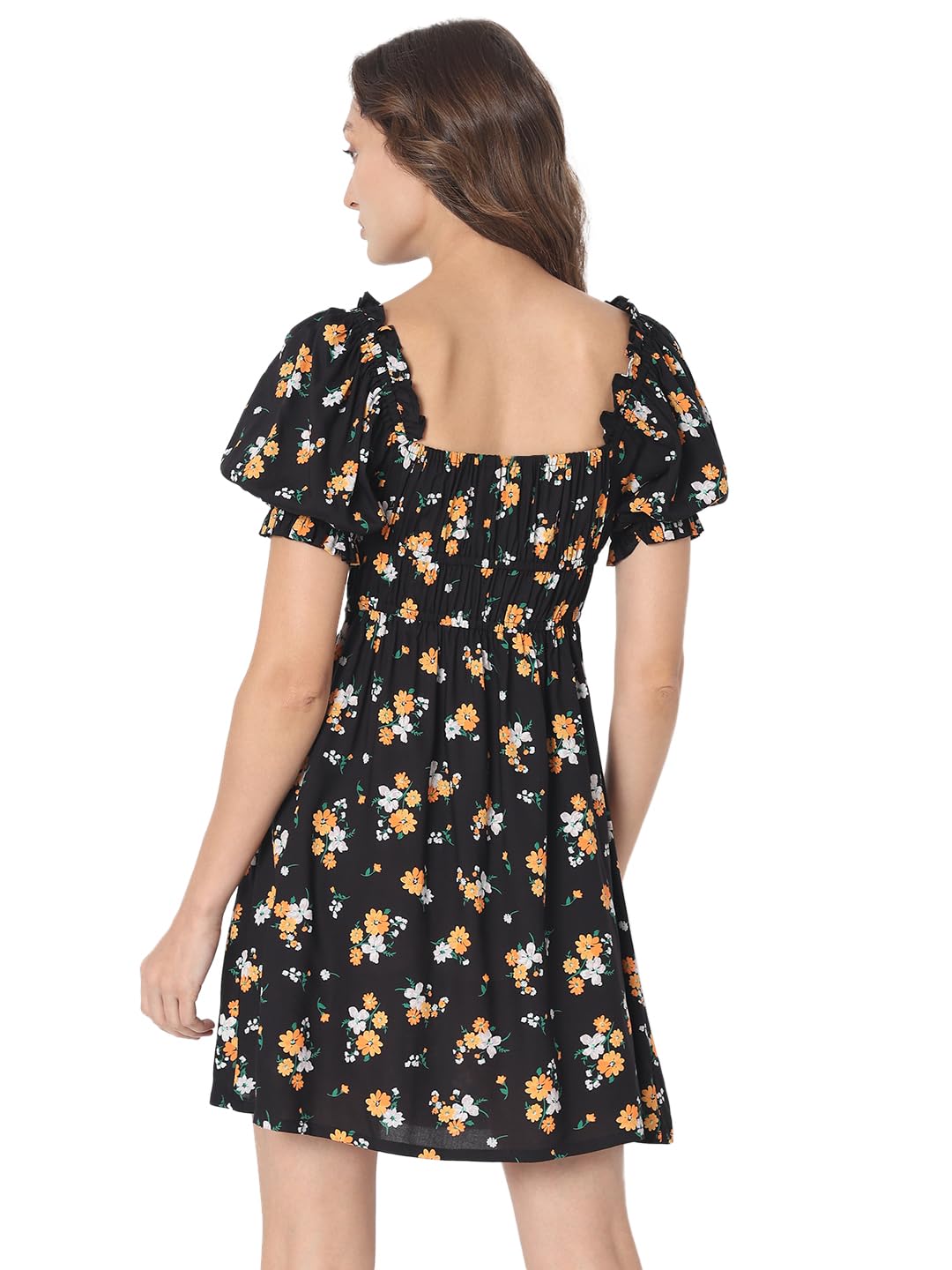 Women's Rayon Fit and Flare Mini Dress - Image 4